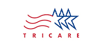 A red, white and blue logo for american airlines.