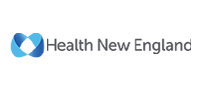 A logo of the health new england